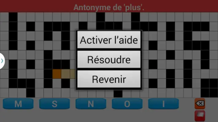 Mots Croisés android App screenshot 0