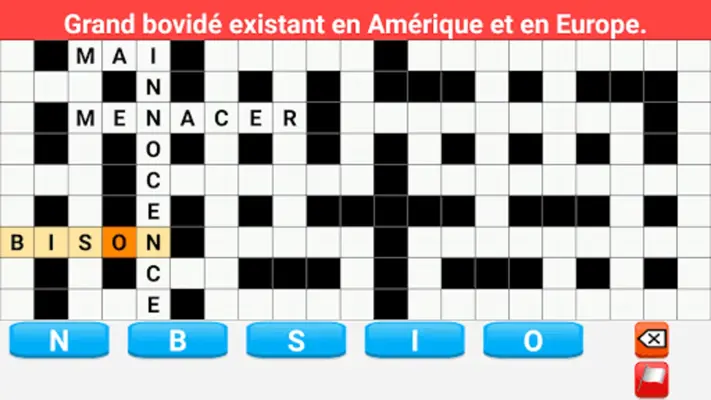 Mots Croisés android App screenshot 5